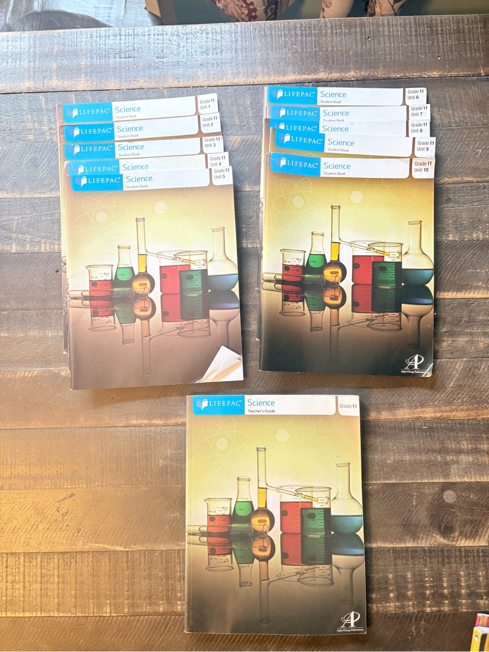 LIFEPAC Science Grade 11 Student Book & Teacher's Guide High School Set Complete